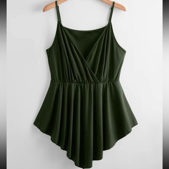 Olive Green Front Dip Tank - Picture 4 of 4